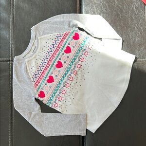 NWOT Jumping Beans Long Sleeve Top with Decorative Band